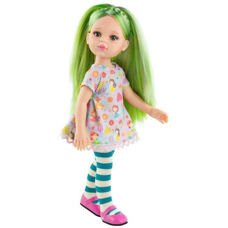 Sory with Blight Green Hair and Fairy Dress (Las Amigas Paola Reina)